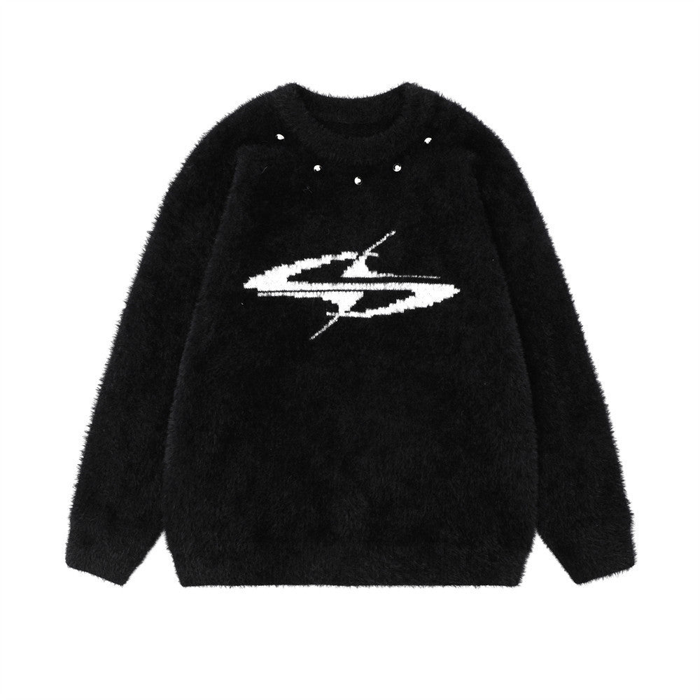 Symbol Loose  Sweater