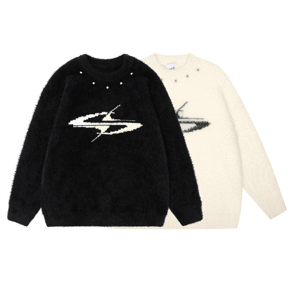 Symbol Loose  Sweater