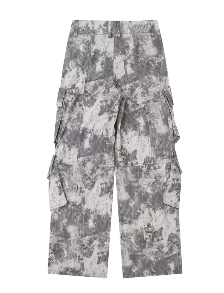 Omnia's Light Grey Camo Cargo Pants